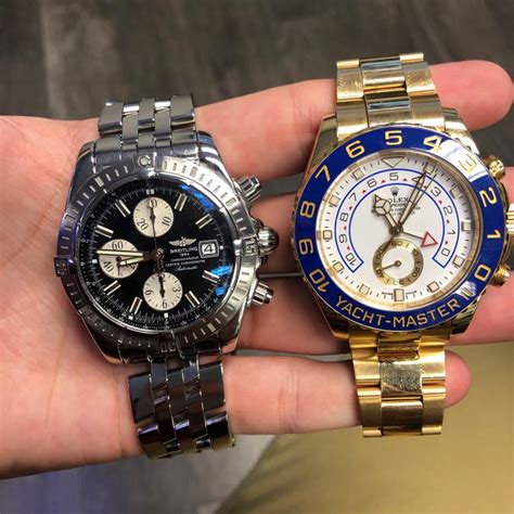 breitling watches vs rolex